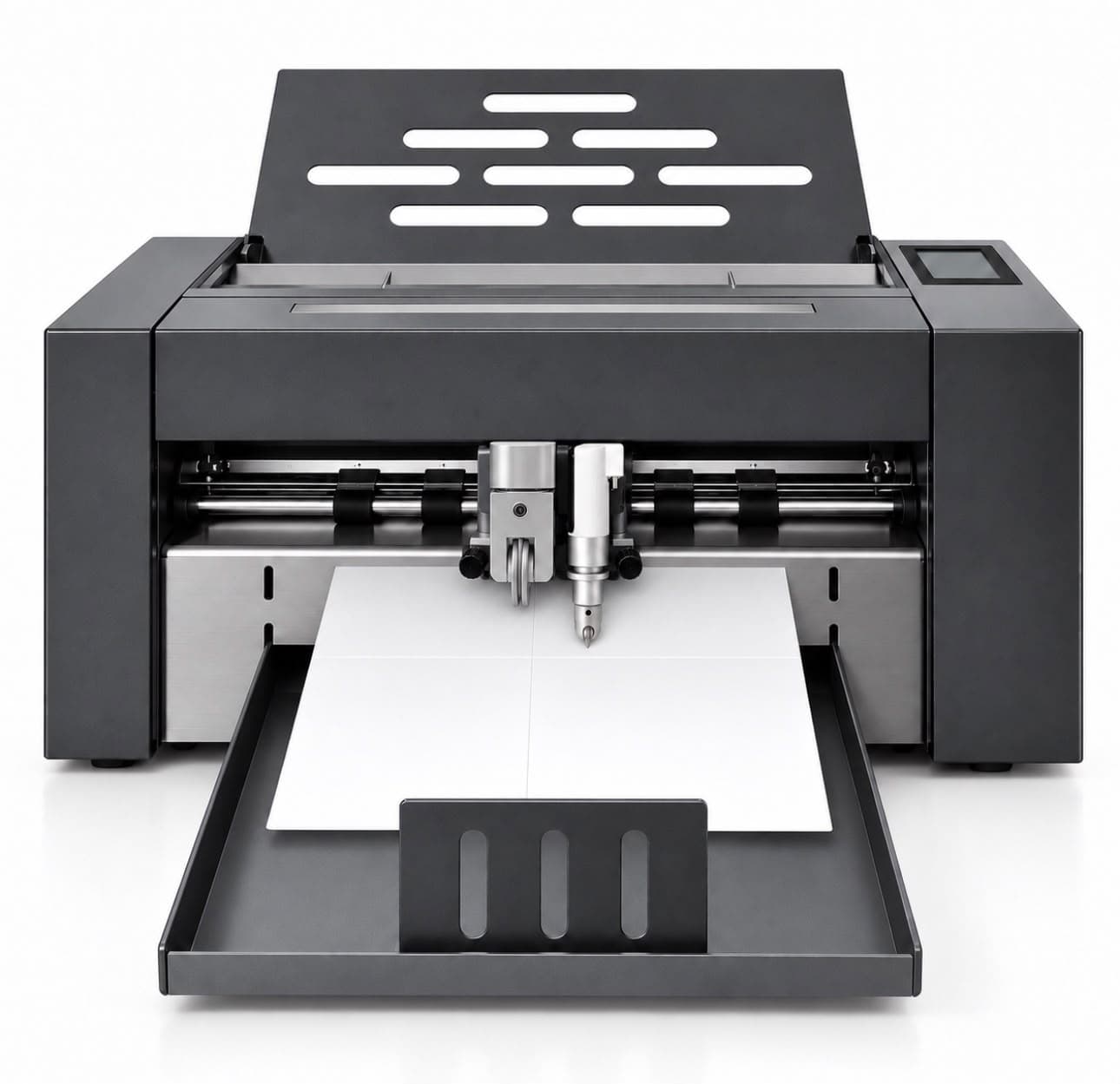370s Gravity-Fed Sticker Cutting Machine